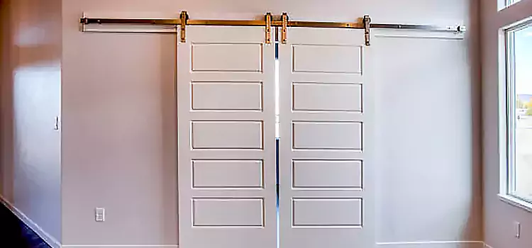 Glass Barn Door with Installation Hardware Kit Murrieta